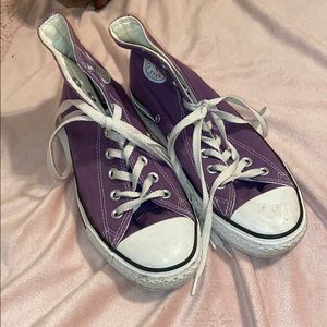 Purple converse
